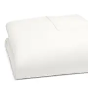 Matouk Luca Satin Stitch Duvet Cover, Full/Queen