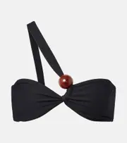 [Same] Same Marble gathered bikini top AU 12 black
