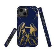 For Apple iPhone 13 mini Case, Armour Back Cover, Gemini Drawing