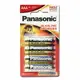 國際牌 Panasonic 大電流 鹼性 電池 4號 吊卡 4顆 /卡