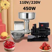New 450W Home Stainless Steel Tomato Milling Machine Sauce Maker Food Press Tool