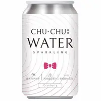 在飛比找PChome24h購物優惠-CHUCHU啾啾蔓越莓氣泡水 330ml x 24罐