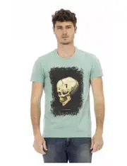 Graphic Print Short Sleeve T-shirt M Men