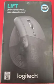 Lift Vertical Ergonomic Mouse Wireless Bluetooth - Black