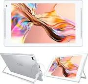 Android 12 Tablet, 10 inch Tablets, 64GB ROM 512GB Expandable Storage Tablets PC, FHD IPS Touch Screen, 6000mAh Battery, WiFi, Bluetooth, 8.0MP Camera, Google GMS (Silver)