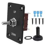 Momentary Toggle Switch Waterproof 12V DC 30A SPDT 3 Way Toggle Switch 3 Pin ...