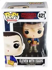 Funko Pop TV Stranger Things - Eleven with Eggos Vinyl Figure, Styles May Vary