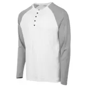 Beretta Scout Performance Henley White/Grey Melange Medium TS692T231101C7M