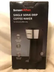 BosenKitchen Single Serve Coffee Maker Compact Single Cup Coffee for Travel .