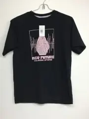 Volcom Youth “New Future Volcom Stone” T-Shirt, Black, Medium. New With Tags