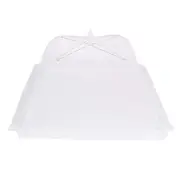 2Pcs 17"x17" Medium Mesh Food Cover Tent Umbrella Cover Collapsible Bug Net f...