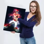 Patrick Mahomes POSTER or CANVAS - Go Chiefs!, Bar/Man Room art