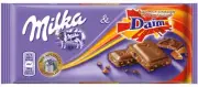 MILKA alpsmilk daim chocolate - (10) ten bars - Made in Germany