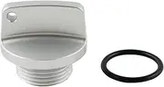jininshengxindianzi Oil Filler Cap Cover Compatible With GSXR600 GSXR750 GSXR1000 SV V Strom 250 650 1000 Bandit 1200 S GSR 400 750 RM RMZ 80 85 125 450(Silver)