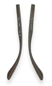 Ray Ban RB3701 RB3721 RB4385 RB4330 RB3660 Chromance Brown Replacement Temples