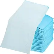 Alipis 50pcs Pet Training Pad Diaper Bunny Pee Pads Pet Pads Training Pads for Dogs Dog Pee Pad Cat Pee Pad Litter Pad Puppy Pee Pads Pet Pee Pads Doggy Pads Non-Woven Fabric Sky-Blue