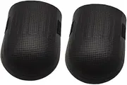 WeiLaiKeQi 2Pcs Knee Pads Work Supply Knee Braces Kneepads for Cleaning Flooring Working Factory, Black
