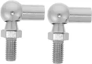 Angoily Ball Joint Ball End Head Accessories Tie Rod 2pcs for Mechanical Equipment