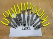 Snap-on Tools USA NEW 10 Piece RARE HIVIZ Mixed Pliers Cutter COLLECTION Lot Set