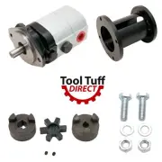 28 GPM 2-Stage Hydraulic Log Splitter Pump, w/ Mount Bracket, Coupler, Bolts