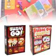 Interactive Game Sushi Go Card Game Family Party Sushi Go Pick and Pass Card FZ