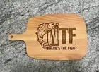 13x7.5 Cutting/Serving Board Beech Wood With Handle