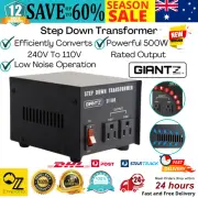 Giantz 500W 240V TO 110V Step Down Stepdown Transformer Voltage Converter AU-US