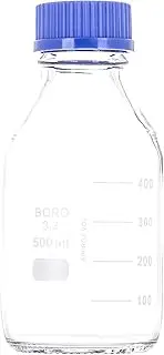 500mL Reagent Media Bottle | Borosilicate Glass - LabCo