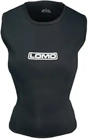 Lomo Female Neoprene Wetsuit Watersports Vest Black