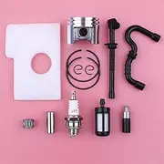 38mm Piston Pin Ring Circlip Kit for Stihl MS180 018 MS 180 Air Fuel Oil Filter Line Hose Needle Bearing Chainsaw Replace Part