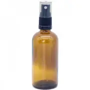 Amber Glass Bottle with Atomiser - 100ml