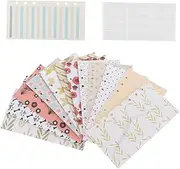 SEWACC Cash Budget Sheets Envelope Storage Bag Loose-Leaf Budget Book Expense Tracking Bag Easy to Carry Personal Finance Organizer