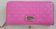 NEW! Oroton Roche Large Multi Pocket Leather Wallet Classic Pink