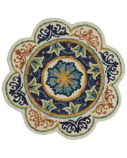 LR Home Dazzle Wool Rug