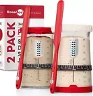KneadAce Pro Sourdough Bread Starter Kit - 34oz Large Jar, 5 Unique Features
