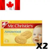 2 Boxes Original Arrowroot Biscuits Cookies 350g Each -From Canada - FRESH