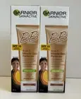 2 X Garnier BB Cream Skin Perfector For Normal To Dry Skin Medium/Dark 2.5oz
