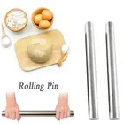 Steel Pastry Non-stick Rolling Pin Baking Tool Kitchen Accessories Dough Roller