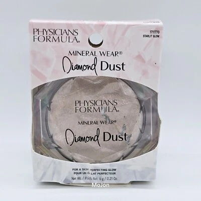 Physicians Formula Mineral Wear Diamond Dust 1711770 - Starlit Glow - Torn Box