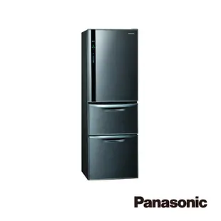 Panasonic 468L三門鋼板變頻冰箱-黑 NR-C479HV-V1 【全國電子】