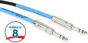 Pro Co BP-20 Excellines Balanced Patch Cable - 1/4-inch TRS Male to 1/4-inch TRS