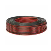 OZNALA 100M Red&Black Speaker Cable Wire Sound home Stereo HiFi/Car Audio Heavy Duty