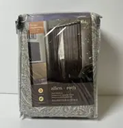 Allen + Roth Jayla Taupe Back Tab Panel 2857159 52 in x 84 in Room Darkening