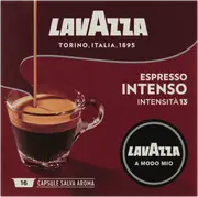 Lavazza Intenso Coffee Capsules 16 Pk