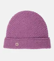 [Loro Piana] Loro Piana Rougemont reversible cashmere beanie One Size purple