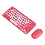 Bonelk KM-383 Wireless Keyboard and Mouse Combo (Red)