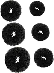 FOYTOKI 6pcs Hair Bun Makers for Women Donut Bun Maker Save for Thin/medium Hair