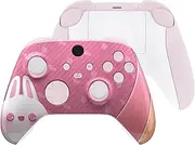 eXtremeRate Full Set Shell Buttons for Xbox Series X & S Controller, Easter Rabbit Custom Replacement Side Rails Grips Front Back Plate Cover for Xbox Core Wireless Controller [Controller Excluded]