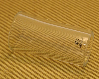 235 Dunlop USA 235 Pyrex Tempered Glass Flare Guitar Slide Large Single