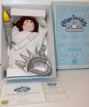 1986 Cabbage Patch Kids Porcelain STATUE OF LIBERTY Doll w/ COA & Box